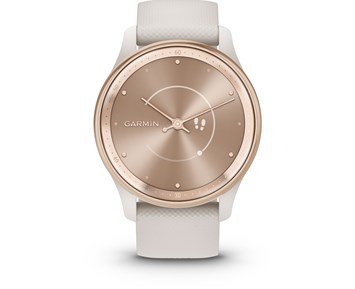 Garmin-Vivomove Trend, Cream Peach Gold - B-vare-Smartklokke i trendy og analog utførelse-Personal training-Mobil og Smartklokker