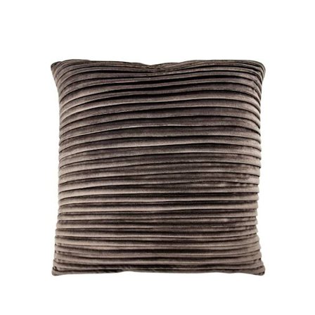 Samettinen plisseerattu tyyny 45x45cm – Sieni