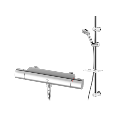 Gustavsberg GB412113870 Suihkusetti 150 c/c, kromi, Kylpyhuone