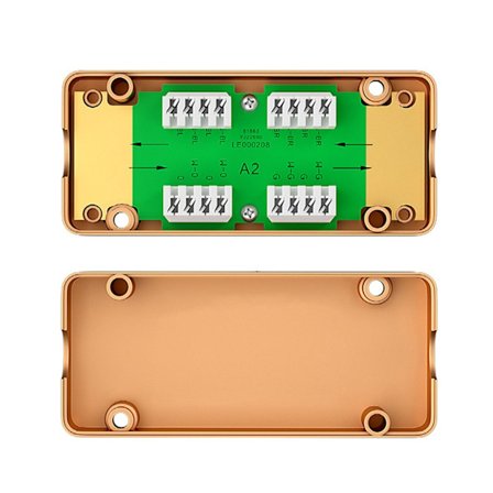 Högbandbredds CAT6/CAT6A/CAT7 Anslutningsbox för Datacenterapplikation