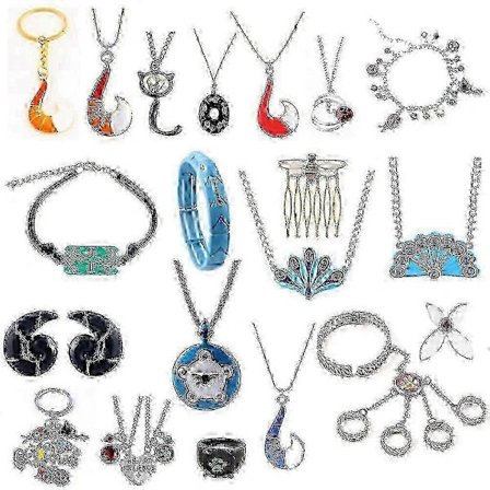 Flicka Dame Smykker Påfugl Halskæde Vedhæng Slange Armbånd Eventyr Cosplay Smykker Tilbehør Kvinde Mand Gaver Anime Smykker-yvan