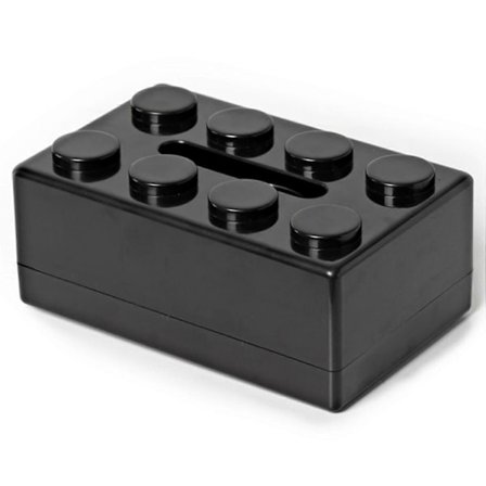 Kreativ Byggkloss Pappershållare Vattentät ABS Väggmonterad