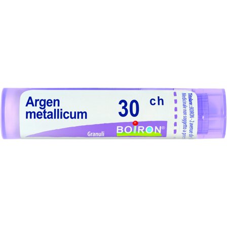Boiron Argentum Metallicum Granuli 30Ch Tubo 4g