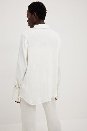 Chemise structurée - Chemises - Blanc - EU 38