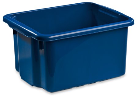Nordiska Plast 72600600 Opbevaringsboks 23 l Blå, Garageindretning & opbevaring