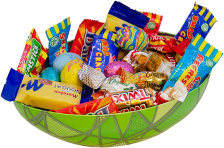 Påskägg Nobel osorterade färger 400g - Lyreco - Kök och servering - Ätbart - Godis och choklad