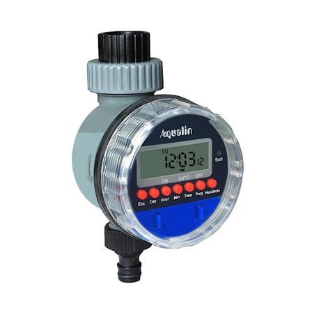 Automaattinen kasteluajastin, elektroninen kotipuutarhan palloventtiili, kasteluajastin puutarhan kasteluun