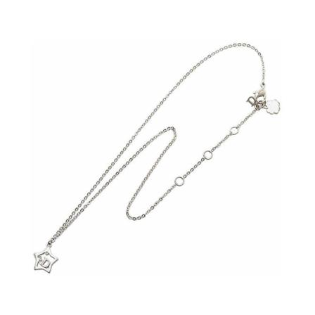 Dior Vintage, Pre-owned Jewellery Grijs, Dames, Maat:ONE Size