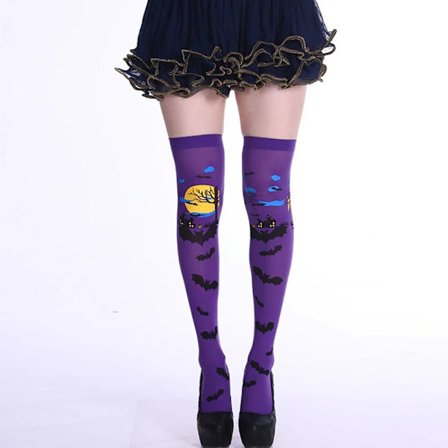 Halloween-sukat Lepakkosukat B B