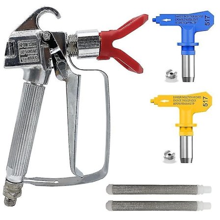 3600 Psi Airless Färgspruta Maskin Med Munstycke Munstycksskydd Och Filter För Airless Färgspruta