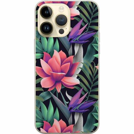 Apple Iphone 14 Pro Max Genomskinligt Skal Blommor