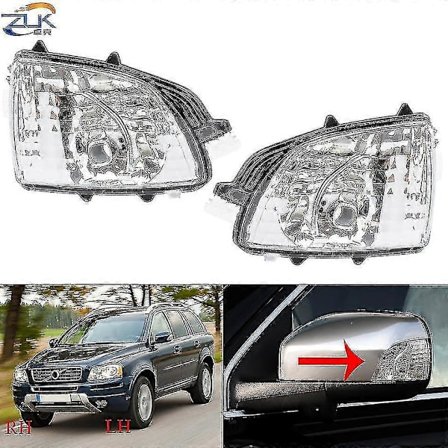 Sidespeil Blinklys Indikatorlampe For Volvo Xc70 Xc90 2008-2012 Dørspeil Blinklampe 31111813 31111814