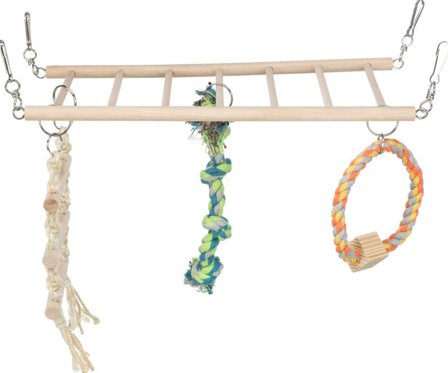 Ilderleke Hengebro med Leker - 35cm