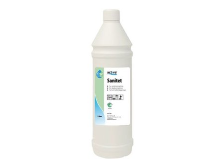 Activa Sanitetsrengöring Free 1L - Lyreco - Städ och hygien - Rengöringsmedel - Sanitetsrent