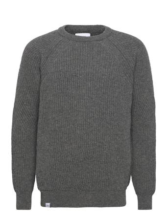 Viaborg Knit Tops Knitwear Round Necks Grey Makia