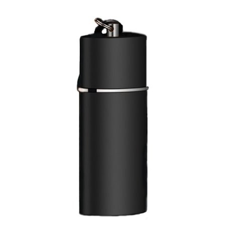 Bærbart askebæger med spænde forseglet træklukning Anti-skoldning metalforing numseopbevaring Rustfrit stål Mini mobilt askebæger Mænd Lomme Gadget 