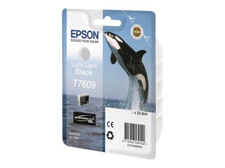 Epson T7609 - lysesvart - original - blekkpatron