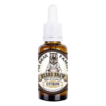 Mr. Bear Family Mr. Bear Beard Brew Oil Citrus, 30 ml., Hår, Skægpleje, Skægolie