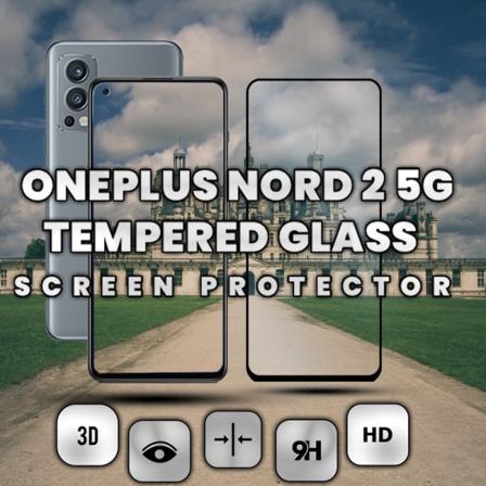 Oneplus Nord 2 5g - Härdat Glas 9h - Super Kvalitet 3d