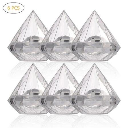 Läpinäkyvä muotoinen karkkilaatikko kirkas muovinen säilytyslaatikko hääjuhliin kodin sisustukseen