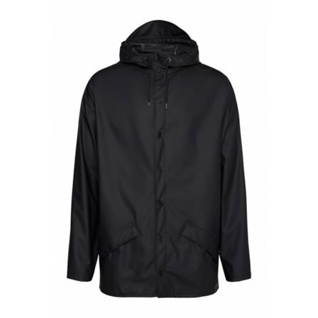 Rains, Jackets Zwart, Heren, Maat:M