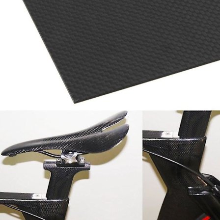 2003003mm 100% Todellinen Hiilikuitu Levy Paneeli 3k Tasainen Kudonta