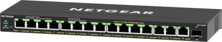 Netgear Plus GS316EPP - switch - 16 porter - Styrt