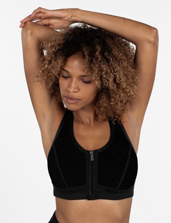 Dorina Non_Padded Extreme Sports_Bra - Black - S