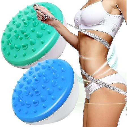 Selluliittihierontaharja Kehon Hieronta - Pehmeät Silikonikammukset Viisi Elementtiä Meridian Harja