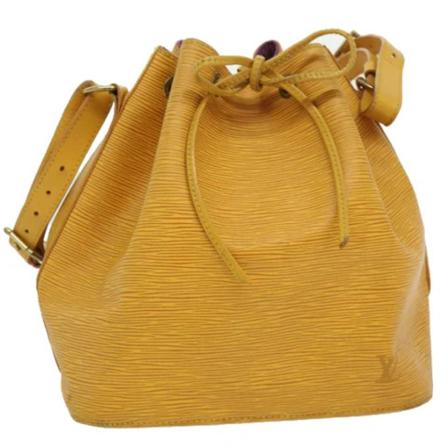Louis Vuitton Vintage, Pre-owned Leather louis-vuitton-bags Geel, Dames, Maat:ONE Size