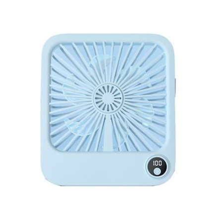 Skrivbordsfläkt med Justerbart Stativ W30 - Blå