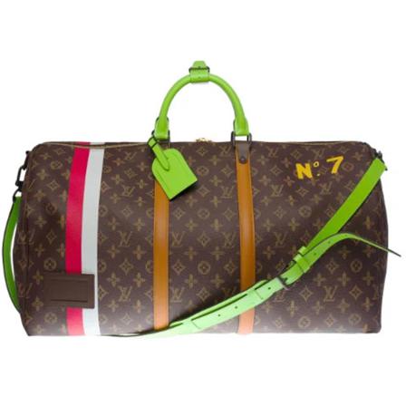 Louis Vuitton Vintage, Pre-owned Canvas louis-vuitton-bags Bruin, unisex, Maat:ONE Size