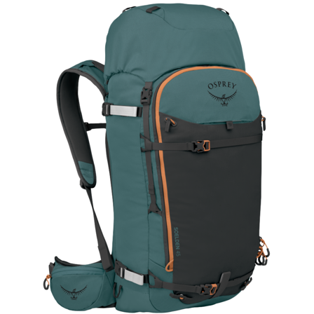 Osprey M's Soelden 45L Skidryggsäck Cascade Blue/Raven Black
