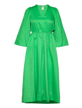 Yascutura 2/4 Midi Dress S. Dresses Cocktail Dresses Vihreä YAS