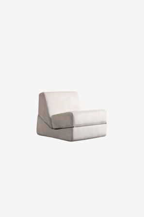 Hanah Home - 1-seters sovesofa Origami - Beige - Sovesofaer - Fra Homeroom