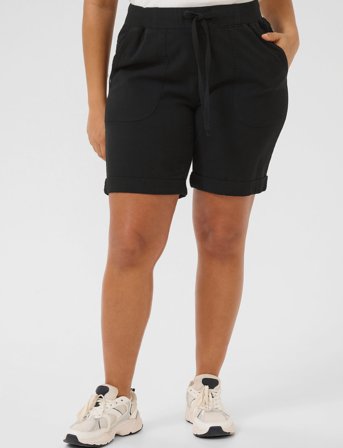 Kaffe Curve Kcnana Shorts - Black - 48