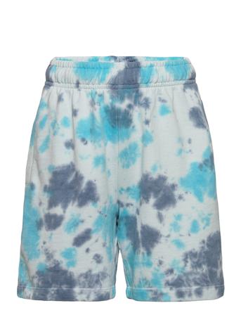 Adian Shorts Sweat Shorts Blå Molo*Betinget Tilbud