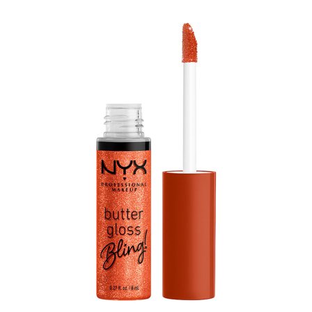 NYX PROFESSIONAL MAKEUP Butter Gloss Bling Shimmer Down 06, Makeup, Læber, Lipgloss
