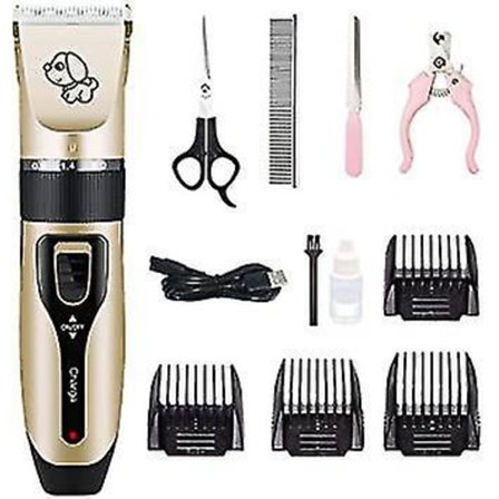 Elektrisk Pet-Klippemaskine USB Genopladelig Ledningsfri Pels-Pleje