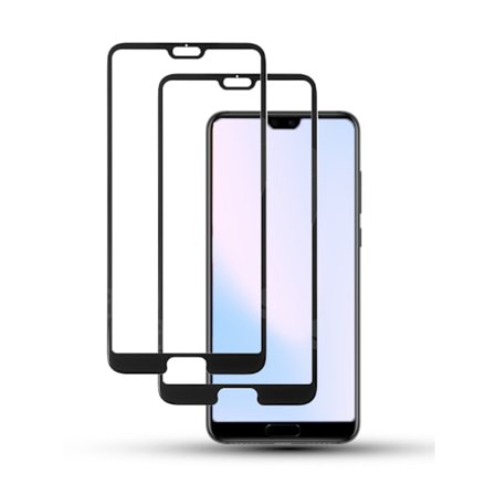 2-Pack HUAWEI P20 PRO Näytönsuoja - Karkaistu Lasi 9H - Super laatu 3D