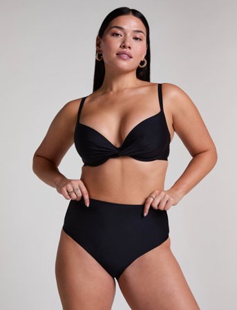 Hunkemöller Luna Shaping Cheeky Hw - Black - S