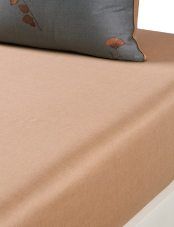 Boss Home Midnight Fitted Sheet - Brown - 140X200CM