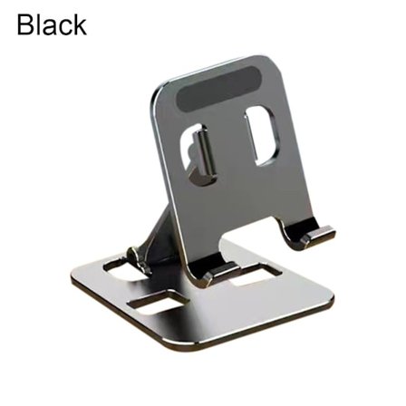 Mobiltelefonhållare Tablettfällbart ställ SVART - spot försäljning