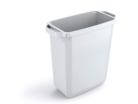 DURABLE Papperskorg Durabin 60l vit - Lyreco - Städ och hygien - Avfallshantering och källsortering - Sortering och återvinning