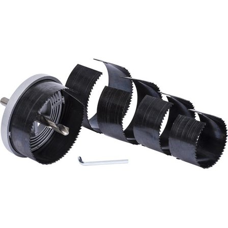 Gelia 4016048001 Hullsagsett 5 deler, Installasjonsmaterial