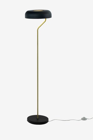 Aneta Lighting - Lattiavalaisin Bremen - Musta - Lattiavalaisimet - - Homeroom