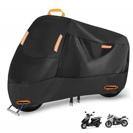 95*125*230 cm - Motorcykelöverdrag - Utomhusskydd Scooteröverdrag - 210D - Motorcykeldammskydd