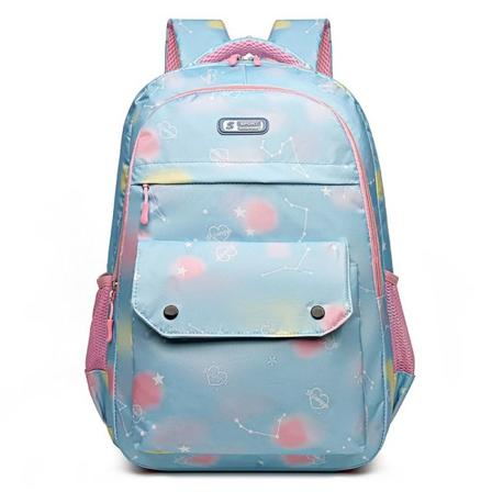 Studentryggsäck Skolväska BLÅ BLUE