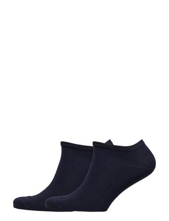 Th Women Sneaker 2P Lingerie Socks Footies/Ankle Socks Svart Tommy Hilfiger