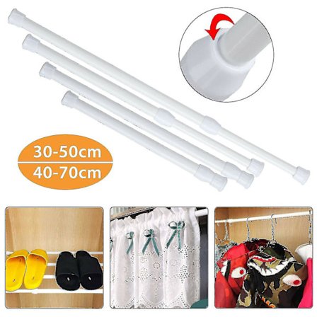 Justerbar för gardiner - 2 st 30 cm-50 cm-